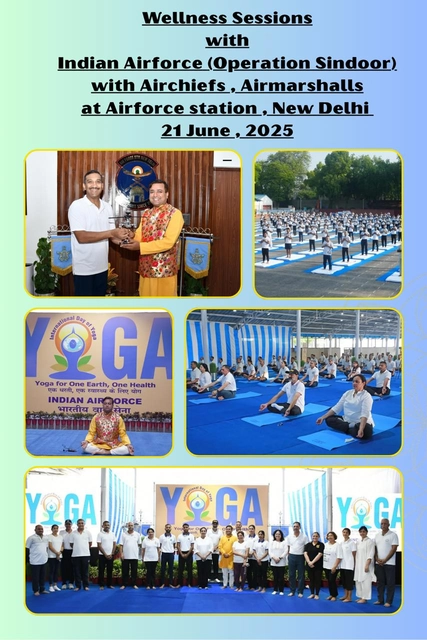 Yogi Dr. Amrit Raj — honour and recognition